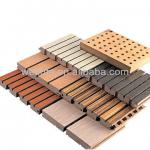 Grooved Perforated MDF Acoustic Panels Groove Wooden Acoustic Panel