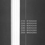gypsum roman pillar Z150T~Z400T, Z150~Z400, Z150J~Z400J