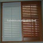 heze kaixin White Paint Basswood outdoor window shutters WS-A