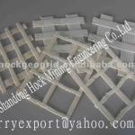 high tensile strength pvc coating polyester biaxial / uniaxial geogrids HKGG400/400kN/m