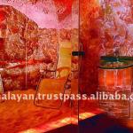 Himalayan Salt Caves / Rooms, Salt Sauna Rooms / Rock Salt Tiles/Bricks/Blocks and Cooking Slabs