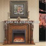 Hot Selling Modern Solid Wood Fireplace C-FI-002