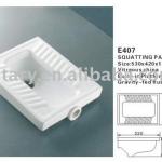Hot selling squat toilet with direct factory price(E407) E407