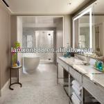 Hotel vanity LED lighted wall bathroom mirror SK120037