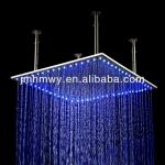 led rain shower 20 inch ceiling led rain shower stainless steel led rain shower HM-BD006-1R
