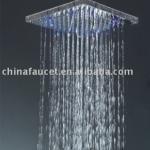 LED Square shower head/brass shower tap QH328