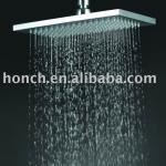luxury rectangle brass rain shower head for ceiling mounted hs315b
