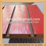 Magic phantom melamine slatwall board for Yemen market 1220*2440mm