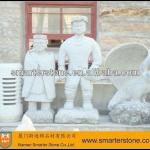 Man Figures Caves Stone Sculpture White Marble Sculpture&amp;Carving