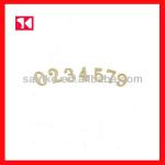 metal address lettering and numbers G-8808