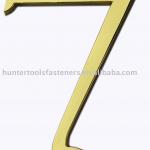 metal letters and numbers DP07