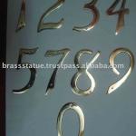 Metal Numeral Door Plates 4&quot; number set