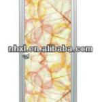 Modern aluminum colored glass door KB-011