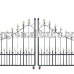 modern wrought Iron gate YC-I9-1200 Iron gate