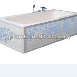 Modified acrylic solid surface bathroom tub ER5002