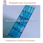 multi-wall hollow polycarbonate sheet/hollow pc sheet multi-wall polycarbonate sheet