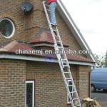 NEW! 9.20m (30&#39;2&quot;) - XL 3 Section Extension Ladder with Integral Stabiliser EMJ-025B32-9.2