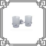 New aluminum economic oxidization bathroom tumbler toothbrush holder for wall mount HT-8723