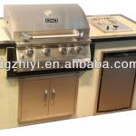 prefabricated outdoor kitchens bbq for garden GS-75001-B