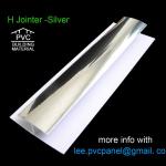 PVC accessories/profiles/corner/jointer for ceiling H Jointer Silver        L