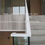 SA-949 Corian acrylic solid surface stairs handrail SA-949
