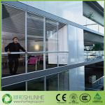 security full glass steel/iron steel/mental/wood framed door interior&amp;exterior for building glass glass door