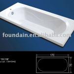 simple bathtub item FD-YG170P FD-YG170P