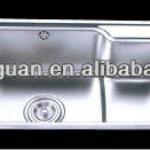 singl bowl stainless steel sink for kitchen equipment SH7245C