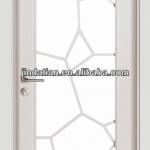 Solid wooden door;glass wood door;room door JC-7005