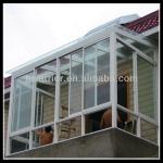 Soundproof glass sunshine house