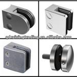 Stainless steel glass clamp, glass fitting, glass holder