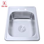 stainless steel kitchen single bowl sink A82