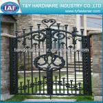 Steel gates Wrought Iron Decoration Parts ty-1001