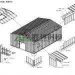 Steel Structure Warehouse Drawing Prefabricated Steel Structure House