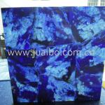 T111901Natural blue sapphire semiprecious stone slabs T111901