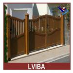 The Aluminium decorative wooden gates Such As farm wooden gates and outdoor wooden gates LVIBA-ACG9