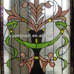 tiffany stained glass panel P-120
