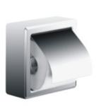 Toilet Recessed Single Industrial Spare Toilet Roll Holder paper dispenser