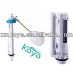 Toilet tank fitting of inlet valve and flush mechanism KA104&amp;KB131