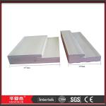 Trim plank white vinyle pvc foam profile 0021