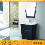 UK style bathroom cabinet with ceramic basin MC523