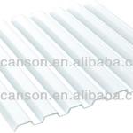 VULCAN Plastics Polycarbonate Corrugated Opal Sheet (Valuview GRECA) Polycarbonate Valuview GRECA Opal