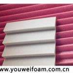 Wedge or Pyramid acoustic foam panel Custom cut foam
