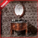 Wood Bathroom Cabinet Antique Design TL-8008B