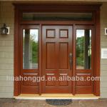 wooden door with glass JF-A39
