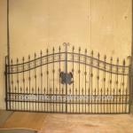Wrought elegant metal iron gates All kinds of gates