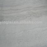 YL-S013 honed irregular greyish white stripe sandstone slab YL-S013